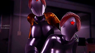 Twin Desires Unleashed in Forbidden Atomic Heart Fantasies