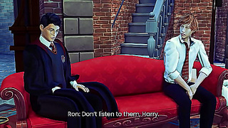 Harry Yields to Forbidden Desires in Sensual 3D Wizard Tryst