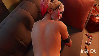 Harley Quinn Dominates in Sultry 3D Hentai Fantasy Encounter