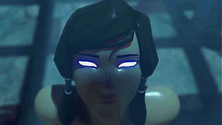 Her Gaze Ignites Desire – A Steamy 3D Hentai Rendezvous Unfolds