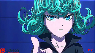 Tatsumaki Tempts a Brave Hero in Fiery Hentai Tryst