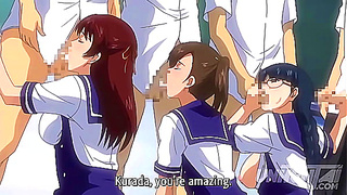 Asian Schoolgirls Share Forbidden Desires in Steamy Hentai Encounter – Subtitled Pleasure