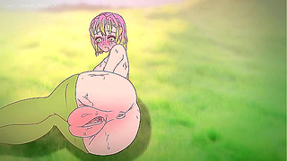 Mitsuris Seductive Curve Teases in Hot Demon Slayer Hentai Encounter