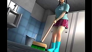 Hot Maid Tempts Her Boss in Steamy 3D Office Tryst