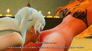 Yang Dominated in Steamy RWBY Lesbian Encounter – Full HD 3D Fantasy