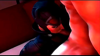 Nurses Steamy Encounter with Hungry Ninjas in Wild Overwatch Fantasy