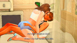 or Alive 3D Hentai – Sultry Beach Battle Tease in Steamy Detail