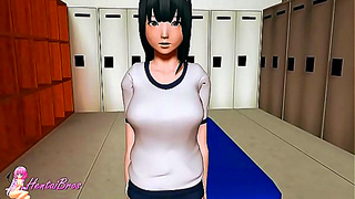 Gymnastic Teen Goddess Rides Managers Thick Rod – Hot Hentai Action