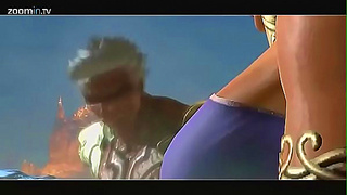 Blonde Beauty Commands MMORPG Realm with Sensual Power and Busty Charms