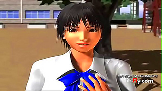 Plump Tutor Tempts Pupil in Hot 3D Anime Affair