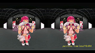 Marine Entices in Virtual Reality Dance – A Steamy Hololive Fantasy Escape