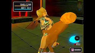 Blonde Teen Satisfies Horny Goblin Warrior in Pricias Epic Hentai Quest