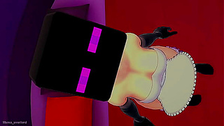 Endermaiden Allures Her Lover in Sensual Minecraft Fantasy Tale