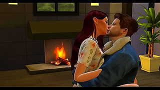 Teen Buds Give In To Temptation in Hot 3D Tryst - Simlish Dzire S2