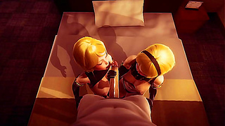 Twin Androids Collide in Steamy 3D Hentai Fantasy – A Nier:Automata Lust Ride
