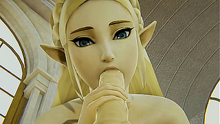 Zeldas Secret Tryst Before the Altar – Hot 3D Hentai Encounter