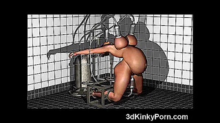 Hentai Vixen Dominates Willing Boytoy in Fiery 3D Training Session