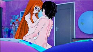 Futaba Takes Joker for a Ride – Hot Missionary creampie Encounter