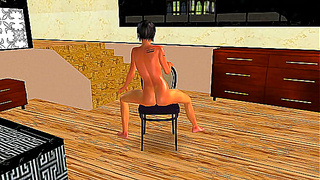 Teen Beauty Bares All in Steamy 3D Fantasy Encounter