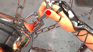 Metal Masters Collide in Steamy 3D Bondage Battle – Gay Fantasies Unleashed