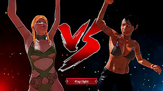Judith Fights Dela Bare in Heated 3D Hentai Clash