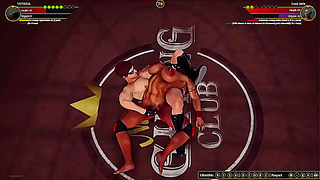 Vittoria Faces Lord Jerle in a Sensual Nude Battle Royale – Fighter 3D Fantasy