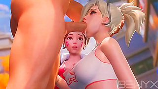 Steamy 3D Blowjob Fantasy – Epic Gay Oral Adventures Await You