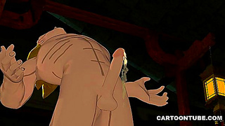 Ebony Goddess Seduced Ravaged in Hot Animated Tryst