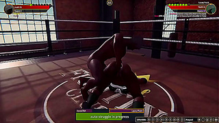 Lacey Punx Faces Off Against David764 in Wild Nude Hentai Battle