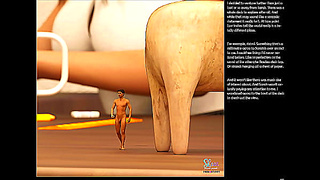Fiery 3D Encounter: A Steamy Moment Ignites in Oh Small Gesture E33