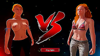 Ginny Faces Off Against Chelci in a Seductive Nude Battle Royale