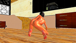 Luscious Animation Beauty Bares All in Steamy 3D Hentai Dream Escape