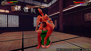 Baldwin Vittoria Clash in Steamy Nude Fight Scene – Naked Fighter 3D Action