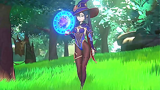 Sultry Genshin Journey: Steamy 3D Hentai Fantasies Come Alive