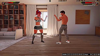 Polly Gigis Hot Naked Showdown in Steamy 3D Combat Encounter