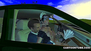 Curvy Animated Maid Tempted in Sensual 3D Fantasies