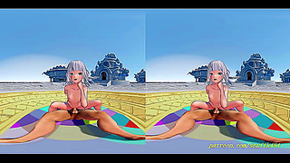 MMD Virtual Divas Heat Up with Sensual 3D Dance Encounter in VR