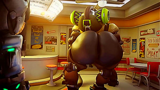 Orisa Takes Control in Steamy Busty Overwatch Hentai 3D Action