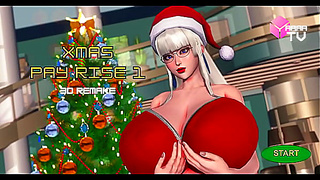 Naughty Christmas Celebration: Hot Office Tryst After Big Promotion Reveal