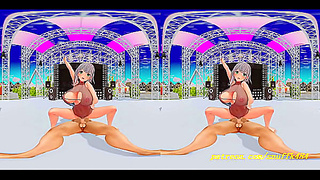 Noel Takizawas Steamy VR Dance in 3D Holo Fantasy Performance