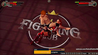 Sedna Fights Bare in Hot Hentai Battle Fantasies