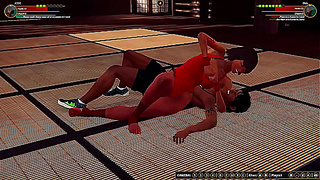 Dela and Josie Clash in Hot Nude Fight Fury – 3D Hentai Battle Royale
