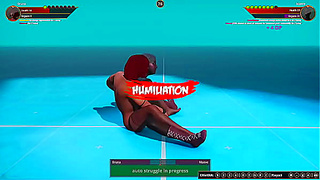 Bruna Faces Off Against Maeve in a Sensual Nude Combat Encounter
