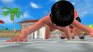 Lesbian Fisting Passion in Doggy Style – Hot 3D Animated Erotica