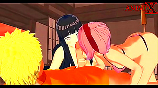 Hinata Sakuras Secret Desire Ignites with Naruto – Steamy Hentai Fantasy