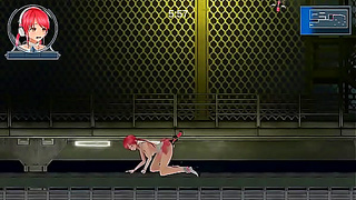 Fiery Redhead Tempts Robotic Idol in Hot Animated Encounter