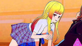 Marin Shows Off Her Style Before Going Wild in Steamy Koikatsu Action