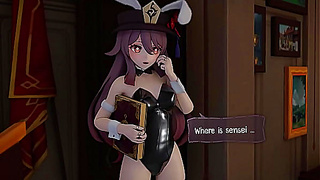 Bunny Girl Teases Her Man in Sultry Hentai Fantasy Ride