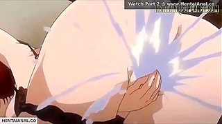 Fiery Redhead Slicked With Sweat From Mind-Bending Anal Ride