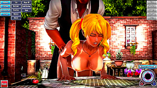 Lustful Kunoichi Teases Rival into Hot Forbidden Tryst